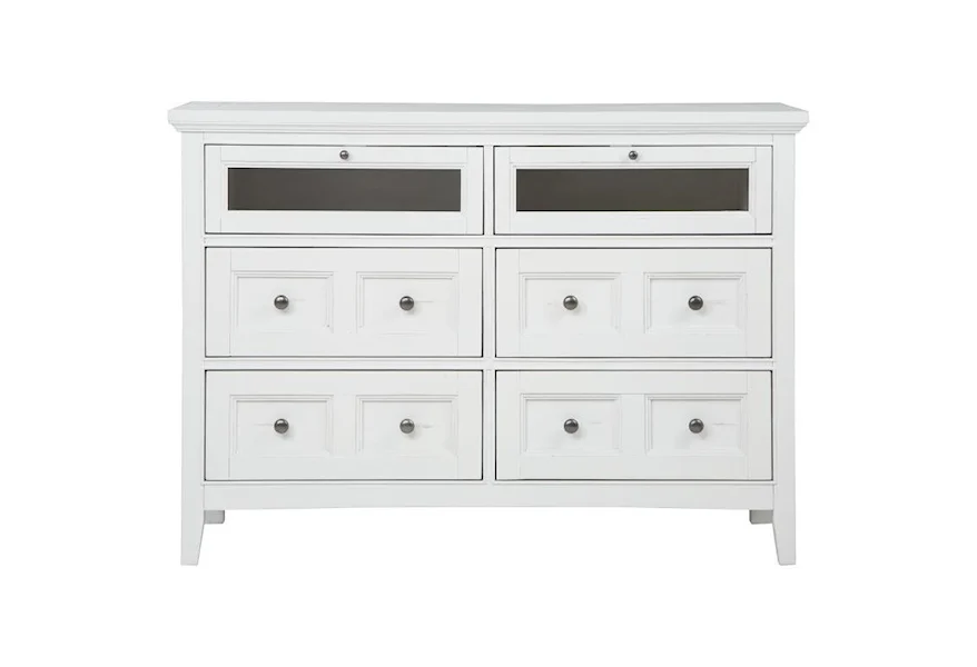 Heron Cove Bedroom Media Chest by Magnussen Home at Stoney Creek Furniture 