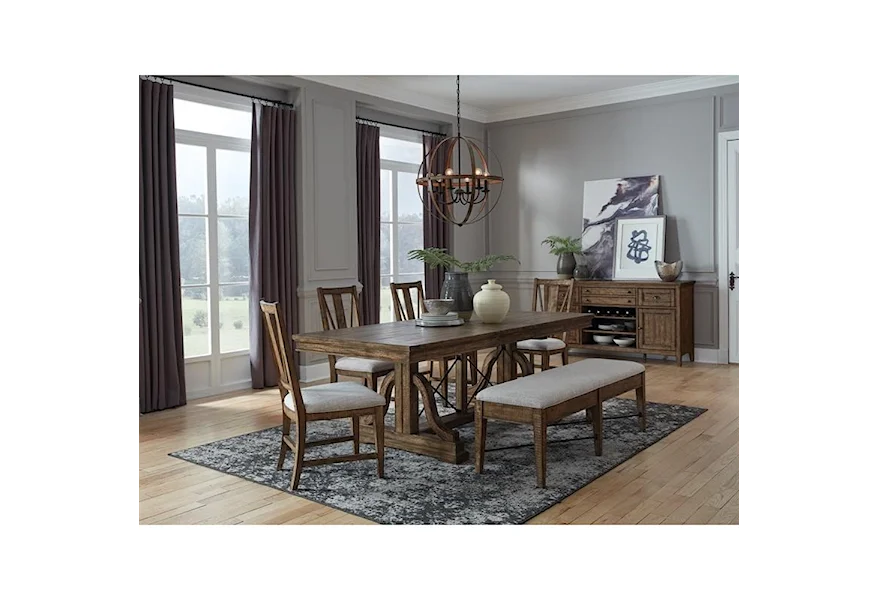 Bay Creek Dining Formal Dining Room Group by Magnussen Home at Howell Furniture