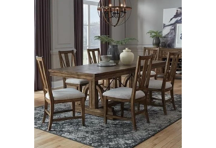 Bay Creek Dining 7-Piece Dining Set by Magnussen Home at Reeds Furniture