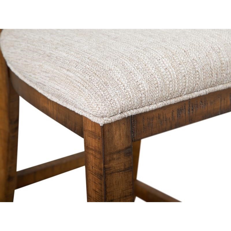 Sharon Bay Creek Counter Chair w/ Upholstered Seat