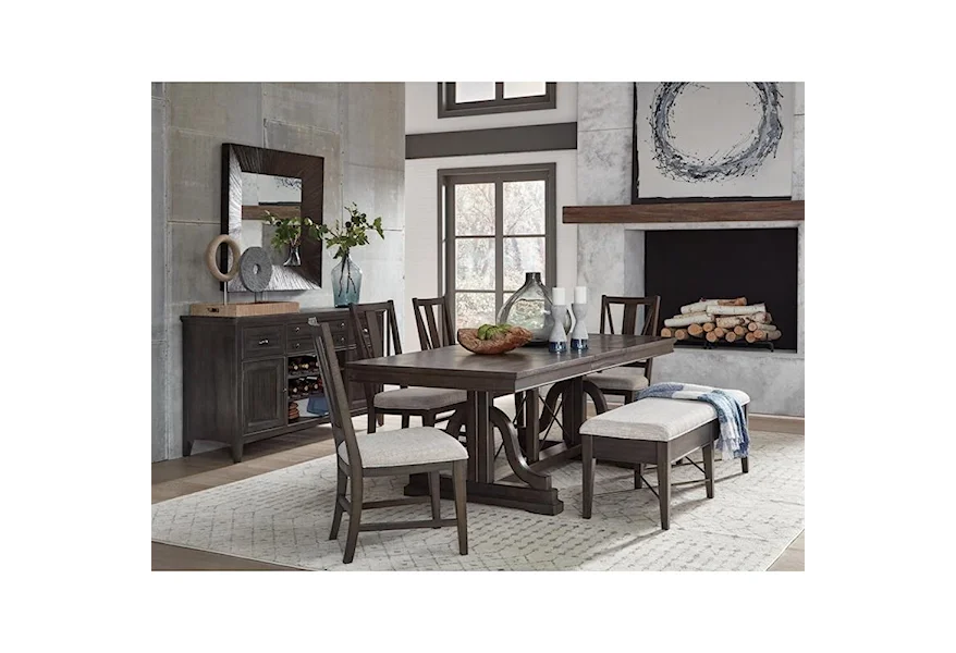 Westley Falls Dining Formal Dining Room Group by Magnussen Home at Reeds Furniture