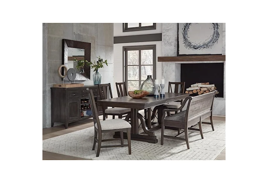 Westley Falls Dining Formal Dining Room Group by Magnussen Home at Z & R Furniture