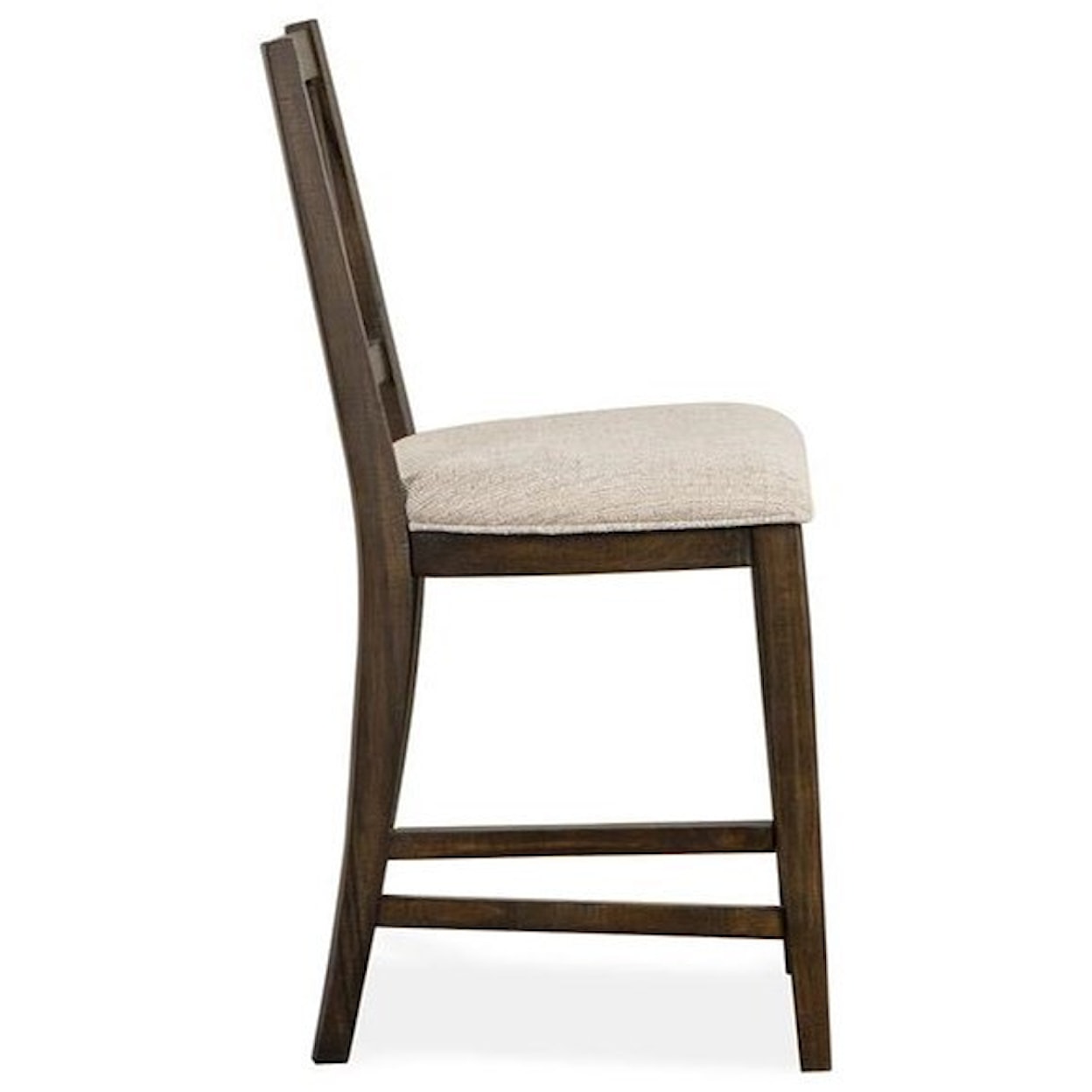 Magnussen Home Westley Falls Dining Counter Chair w/ Upholstered Seat