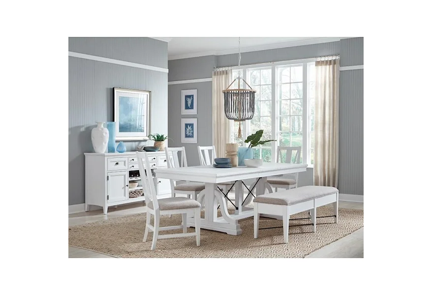 Heron Cove Dining Formal Dining Room Group by Magnussen Home at Z & R Furniture