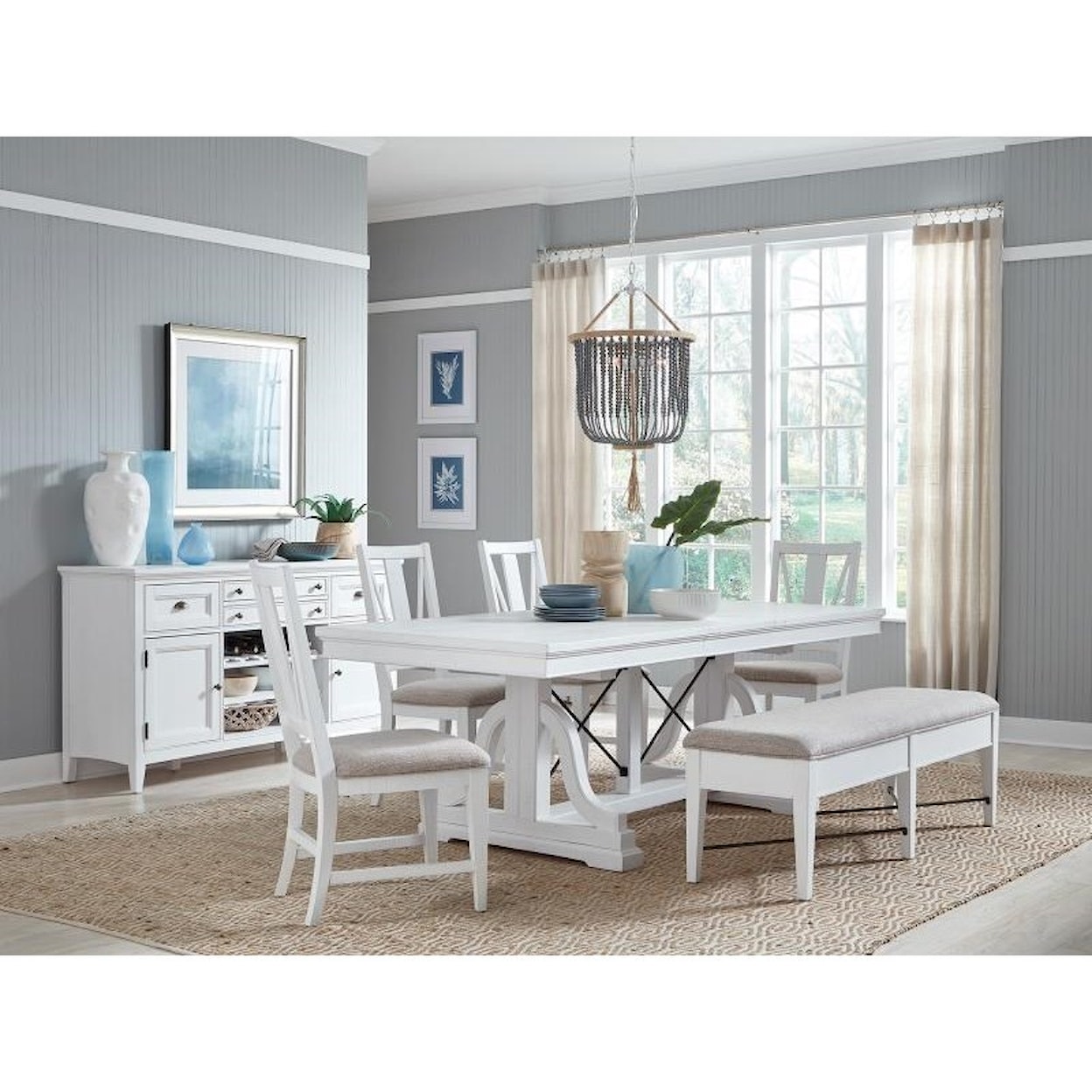 Magnussen Home Heron Cove Dining Formal Dining Room Group