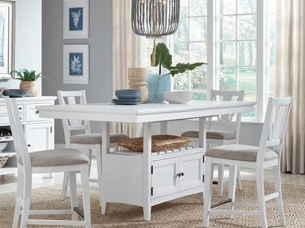 5-Piece Counter Height Dining Set