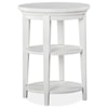 Magnussen Home Heron Cove Occasional Tables Round Accent Table