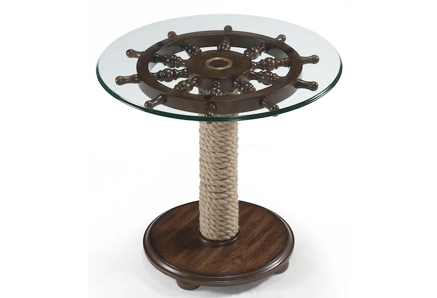 Beaufort Occasional Tables Round Accent Table by Magnussen Home at Z & R Furniture