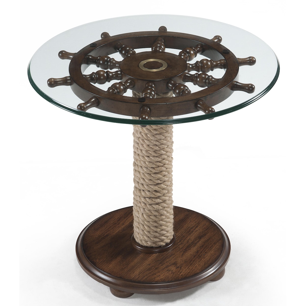 Magnussen Home Beaufort Occasional Tables Round Accent Table