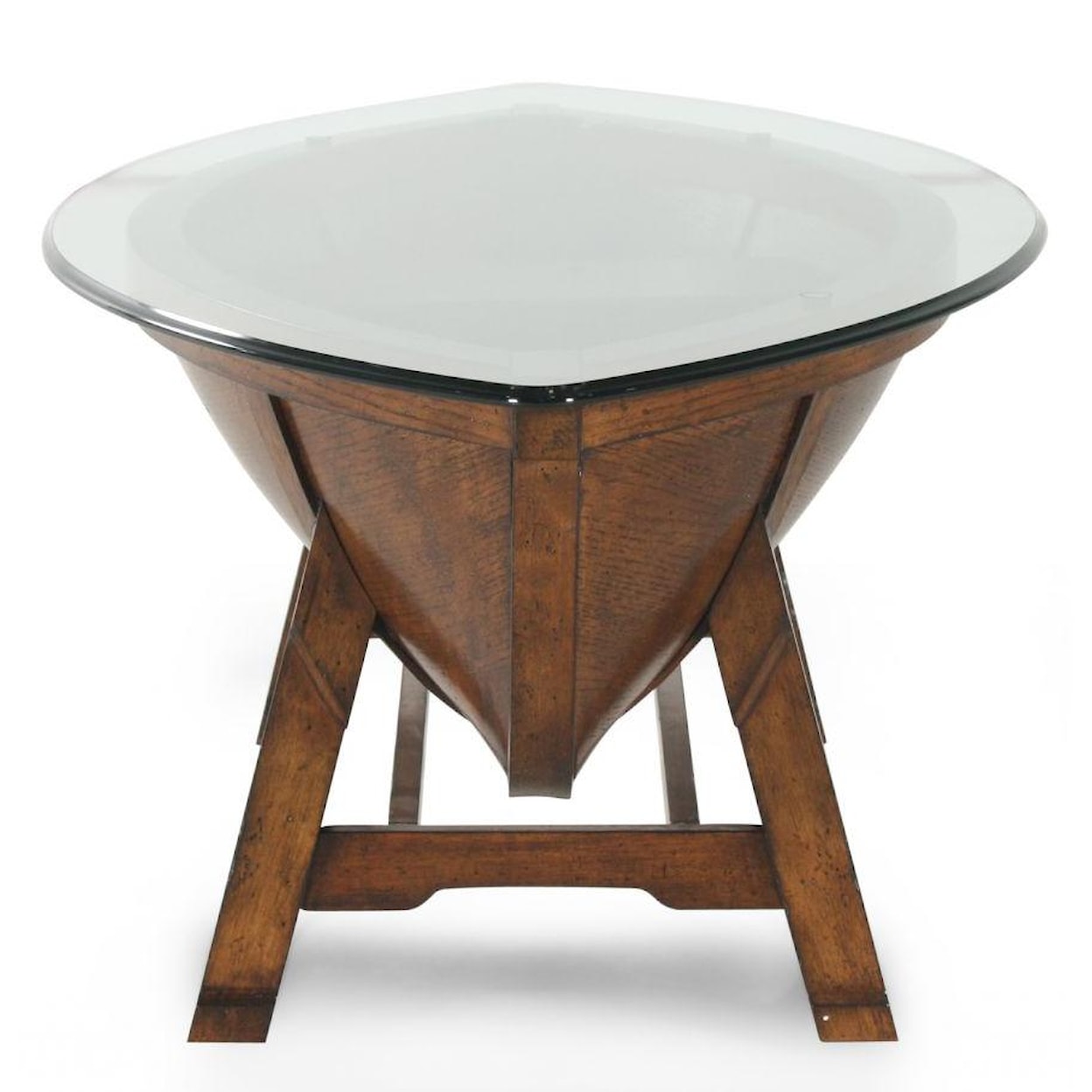 Magnussen Home Beaufort Occasional Tables Oval Cocktail Table