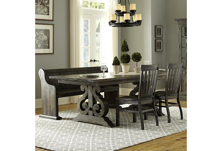 Bellamy Dining 4 Pc Dining Set by Magnussen Home at Reeds Furniture