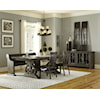 Magnussen Home Turnin Turnin Table + 2 Chairs + Bench