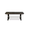 Magnussen Home Turnin Rectangular Dining Table w/ Butterfly Leaf