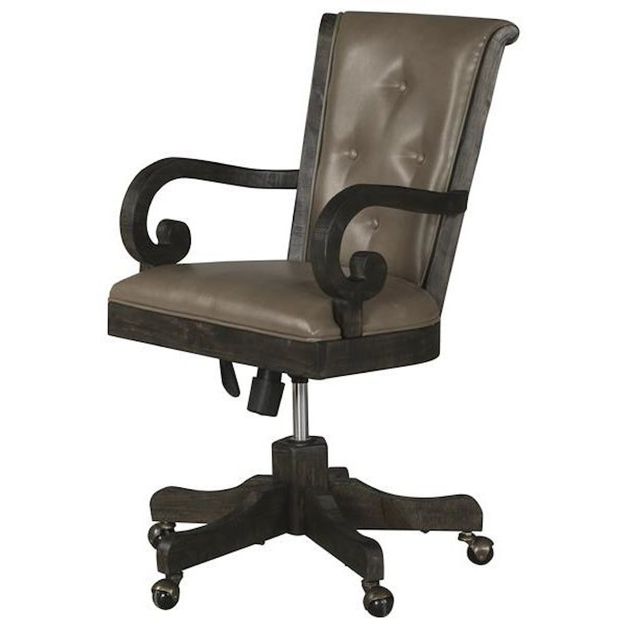 Magnussen Home Bellamy Home Office Upholstered Desk Chair