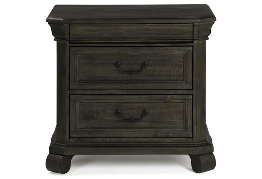 Bellamy Bedroom Drawer Nightstand by Magnussen Home at Z & R Furniture