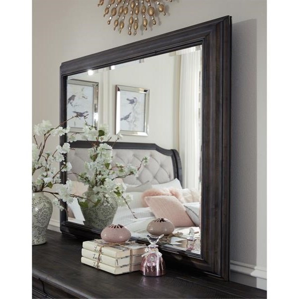 Dresser and Mirror Set