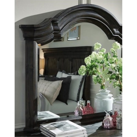 Dresser and Mirror Set