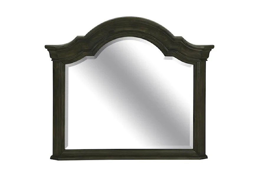 Bellamy Bedroom Shaped Mirror by Magnussen Home at Reeds Furniture
