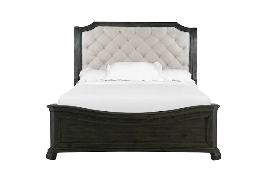 Bellamy Bedroom Queen Sleigh Bed by Magnussen Home at Sam Levitz Furniture