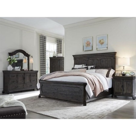 Queen Panel Bed