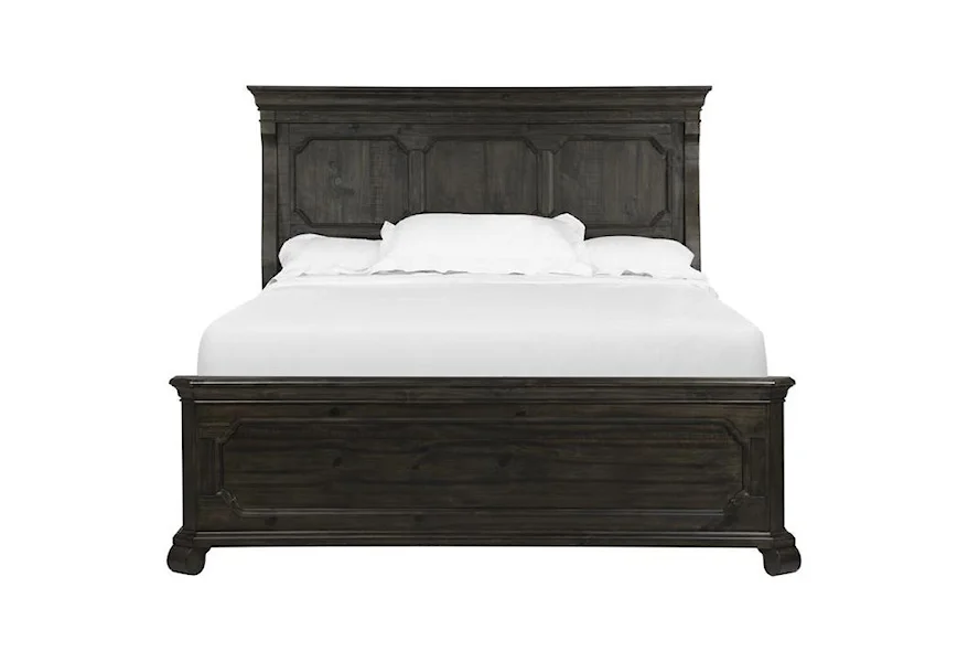 Bellamy Bedroom King Panel Bed by Magnussen Home at Z & R Furniture