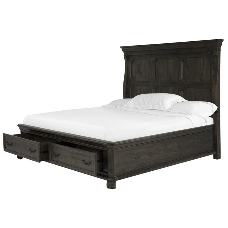 Sharon Donnie King Panel Storage Bed