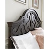 Magnussen Home Furniture Monterrey King Shaped Panel Bed