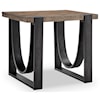 Magnussen Home Bowden Occasional Tables Rectangular End Table