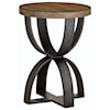 Magnussen Home Bowden Occasional Tables Round Accent Table