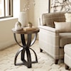 Magnussen Home Bowden Occasional Tables Round Accent Table