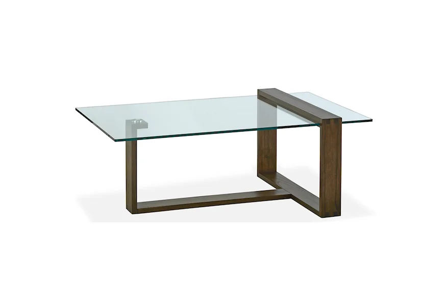 Bristow Occasional Tables Rectangular Cocktail Table by Magnussen Home at HomeWorld Furniture