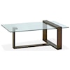 Magnussen Home Bristow Occasional Tables Rectangular Cocktail Table