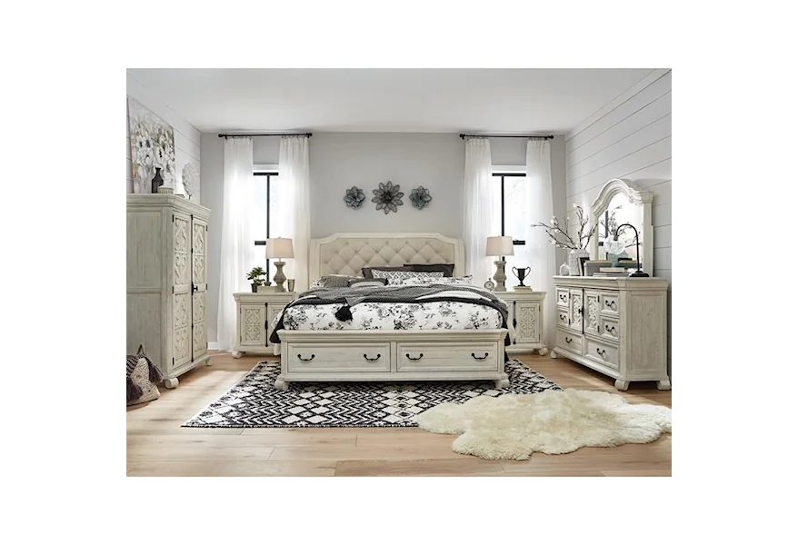 Bronwyn Bedroom Queen Bedroom Group by Magnussen Home at Z & R Furniture