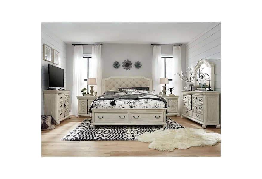Bronwyn Bedroom King Bedroom Group by Magnussen Home at Reeds Furniture