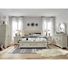 Magnussen Home Bronwyn Bedroom Dresser and Shaped Mirror Set