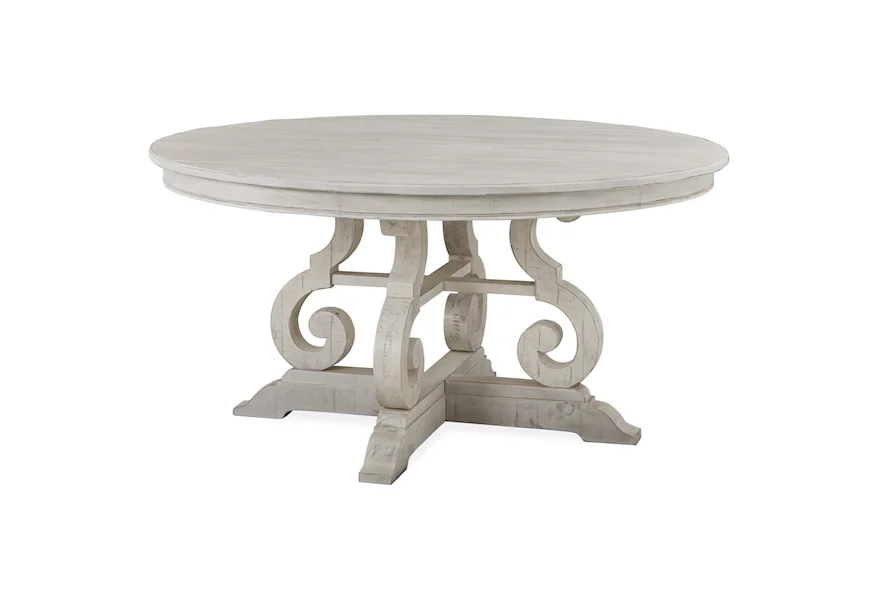 Bronwyn - D4436 60" Round Dining Table by Magnussen Home at Z & R Furniture