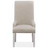 Magnussen Home Bronwyn Dining Upholstered Host Side Chair