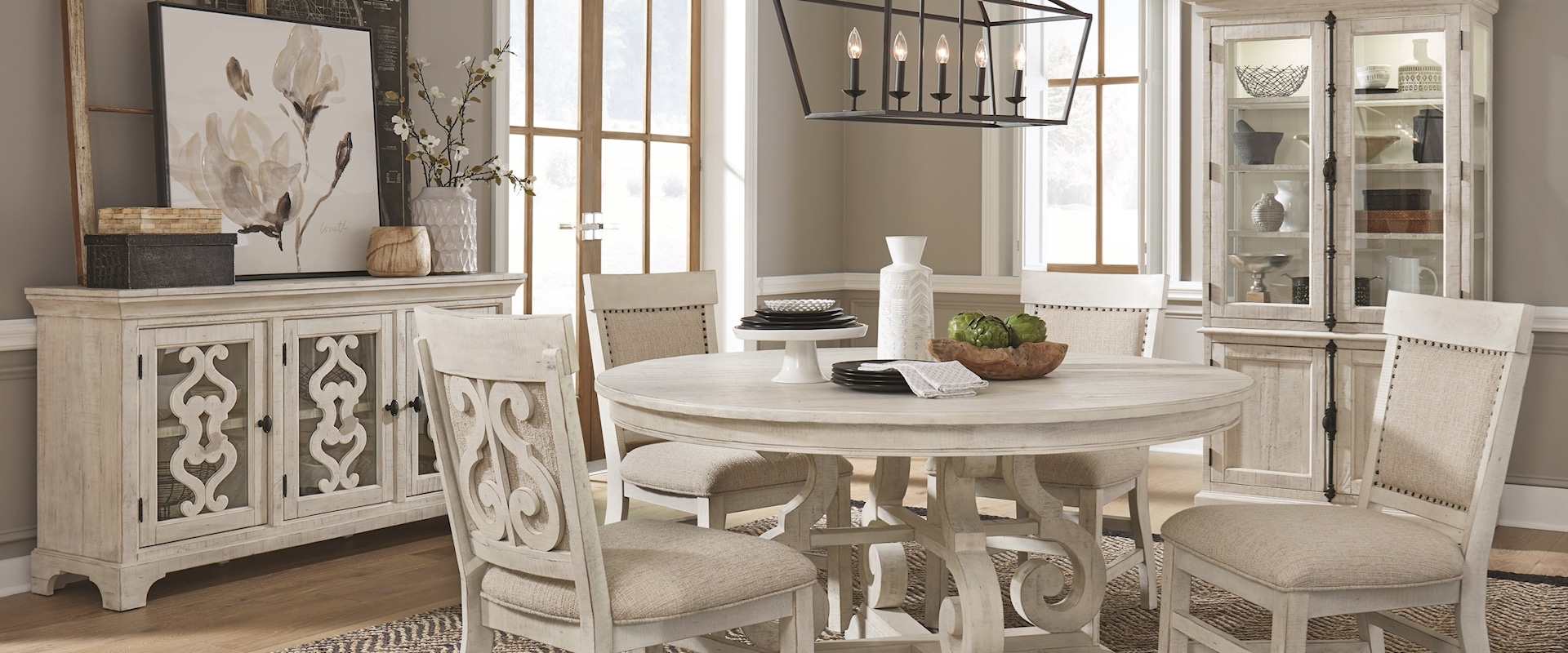 7-Piece Farmhouse Dining Room Group