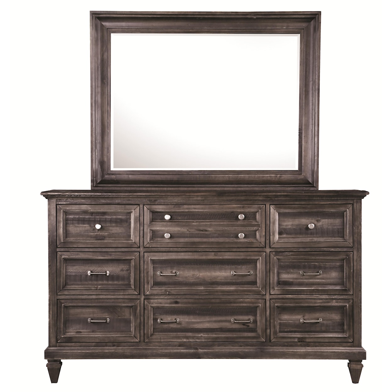 Magnussen Home Calistoga Bedroom Dresser and Mirror Set