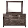 Magnussen Home Calistoga Dresser and Mirror Set