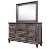 Magnussen Home Calistoga Bedroom Dresser and Mirror Set