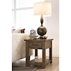 Magnussen Home Chesterfield Occasional Tables End Table