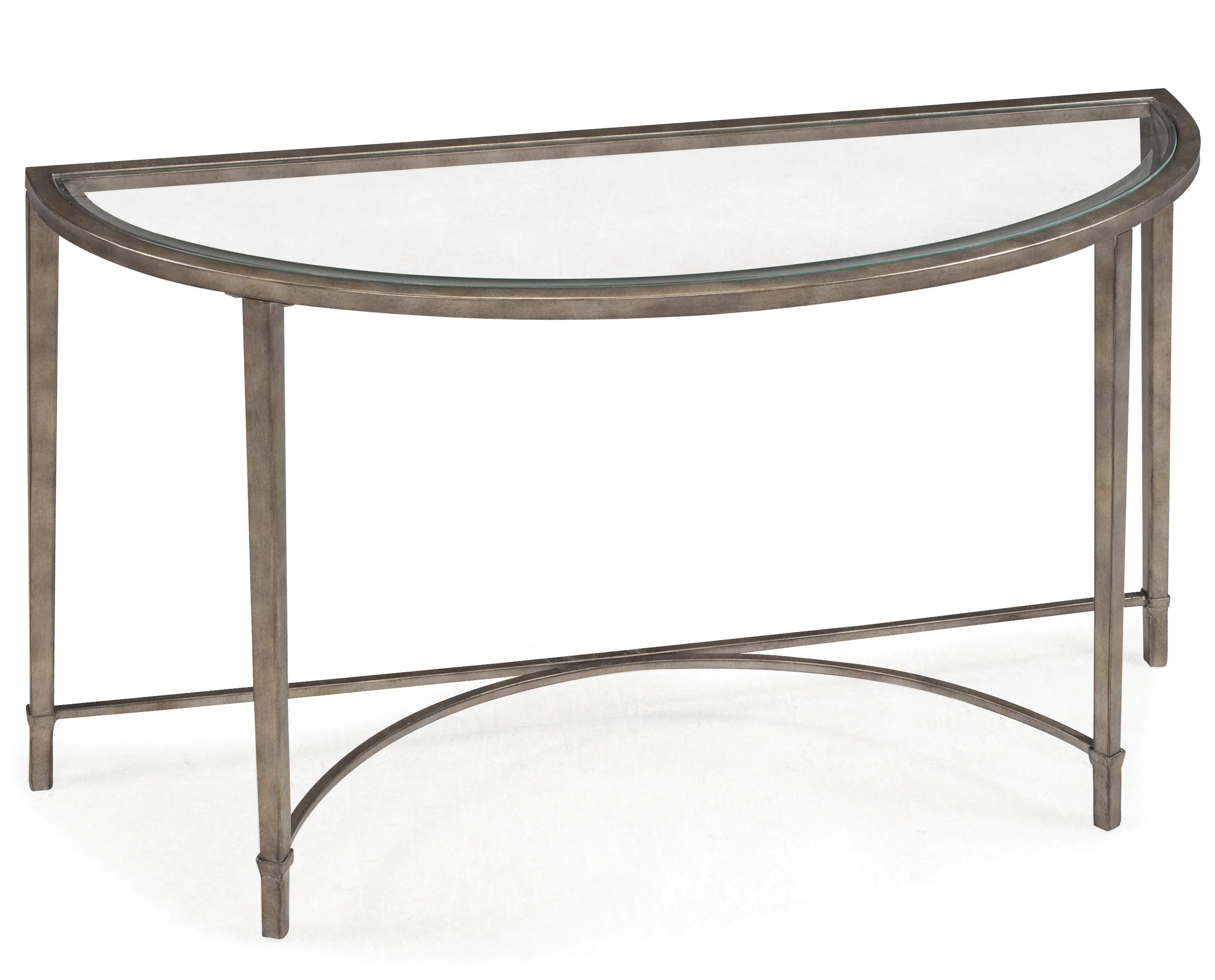 Copia Sofa Table - Antique Silver