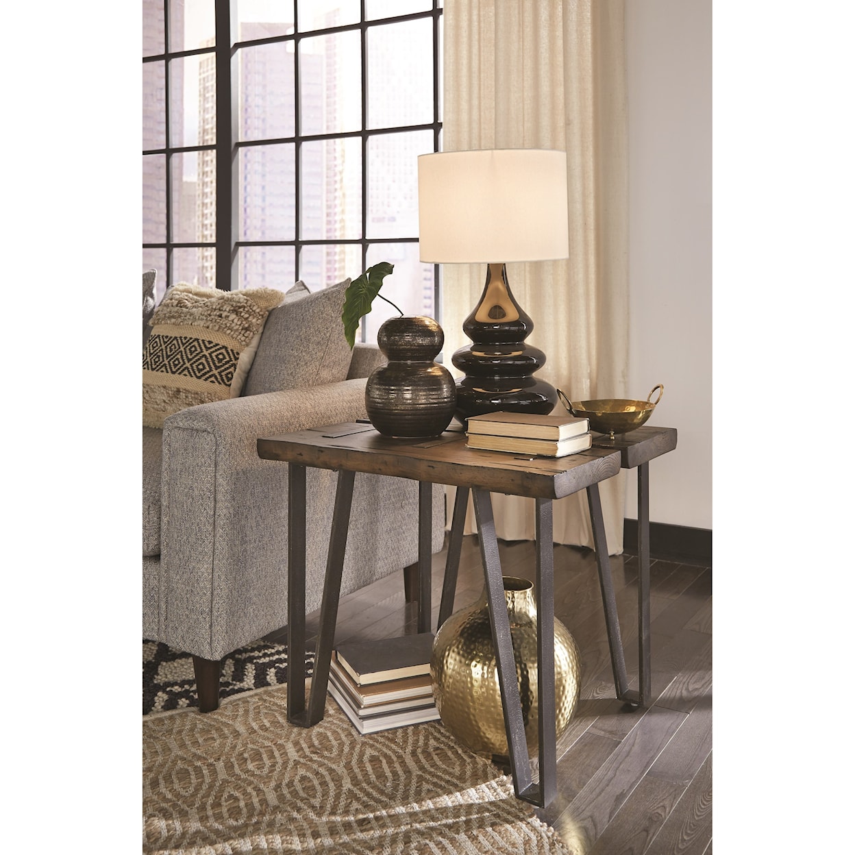 Magnussen Home Dartmouth Occasional Tables End Table