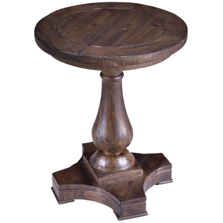 Round Accent End Table
