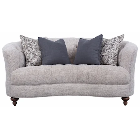 Traditional Tufted Loveseat