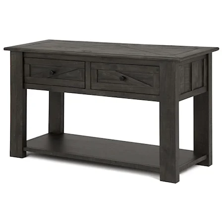 Rustic Rectangular Sofa Table