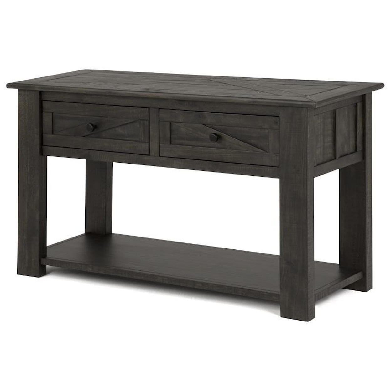 Magnussen Home Garrett Occasional Tables Rectangular Sofa Table