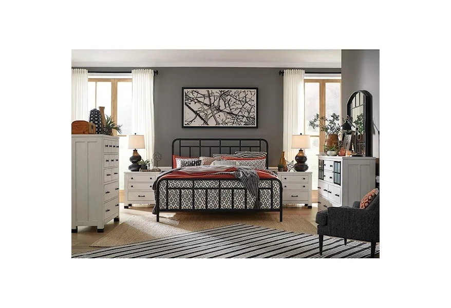 Harper Springs Bedroom Queen Bedroom Group by Magnussen Home at Stoney Creek Furniture 