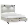 Magnussen Home Harper Springs Bedroom King Storage Panel Bed